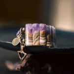 Amethyst & Brass Bracelet | Spiritual Protection & Inner Wisdom - Buddha Bodhis Amethyst & Brass Bracelet