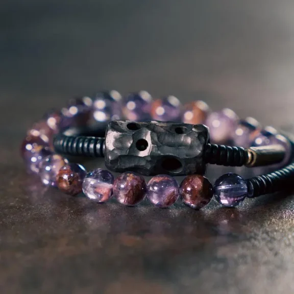 How to Clean and Care for Your Amethyst Crystal 1 - Buddha Bodhis Amethyst & Ebony Wood Bracelet