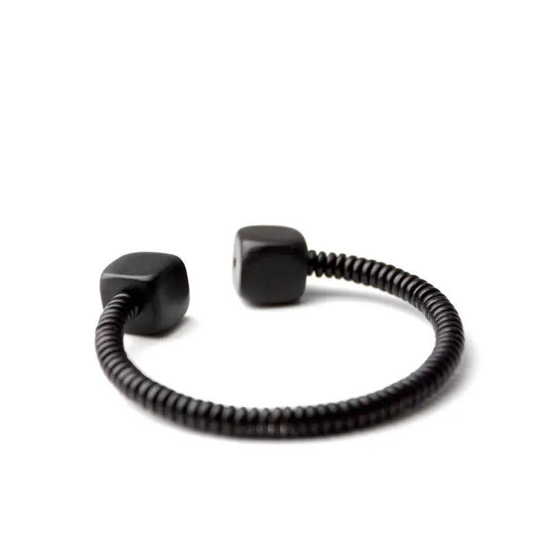 Black Ebony Wood Bracelet-4 Black Ebony Wood Bracelet