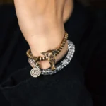 Brass Bull Charm Bracelet | Strength & Clarity Jewelry 1 - Buddha Bodhis Brass Bull Charm Bracelet Strength & Clarity Jewelry