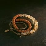 Citrine & Bodhi Seed Multi-Layer Bracelet | Prosperity & Grounding - Buddha Bodhis Citrine & Bodhi Seed Multi-Layer Bracelet