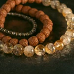 Citrine & Bodhi Seed Multi-Layer Bracelet | Prosperity & Grounding 2 - Buddha Bodhis Citrine & Bodhi Seed Multi-Layer Bracelet