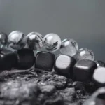 Ebony & Black Rutilated Quartz Double-Strand Bracelet | Grounding Power 2 - Buddha Bodhis Ebony & Black Rutilated Quartz Double-Strand Bracelet