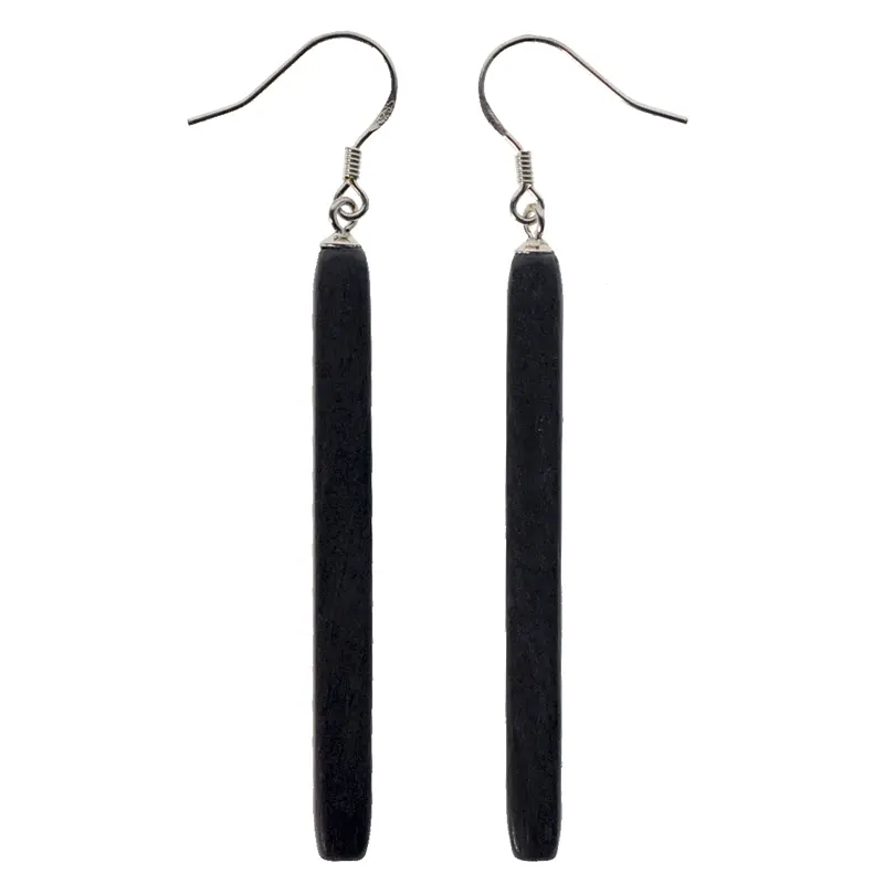 Ebony Wood Earrings (4) Ebony Wood Earrings