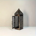 Hollow Iron Art Vintage Candle Holder | Zen Serenity Home Decor 3 - Buddha Bodhis Hollow Iron Art Vintage Candle Holder