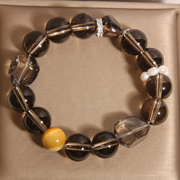 How to Identify Real Smoky Quartz Crystal Jewelry 1 - Buddha Bodhis How to Identify Real Smoky Quartz Crystal Jewelry