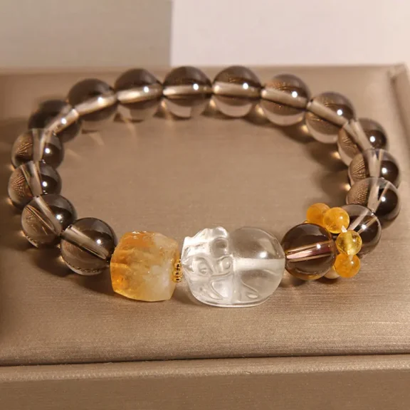 How to Identify Real Smoky Quartz Crystal Jewelry 2 - Buddha Bodhis How to Identify Real Smoky Quartz Crystal Jewelry