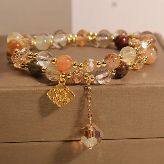 How to Understand the Meaning and Wearing Rules of Golden Rutilated Quartz 1 - Buddha Bodhis How to Understand the Meaning and Wearing Rules of Golden Rutilated Quartz