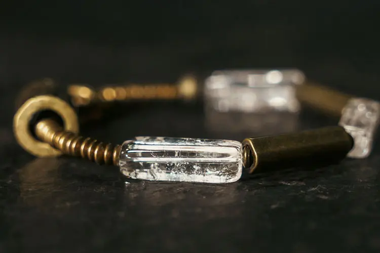 Industrial Crystal Bracelet | Spiritual Mechanics Jewelry 6 - Buddha Bodhis Industrial Crystal Bracelet Spiritual Mechanics Jewelry