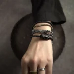 Multi-Wrap Black Rutilated Quartz Bracelet/Necklace | Dual Protection 1 - Buddha Bodhis Multi-Wrap Black Rutilated Quartz BraceletNecklace