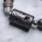 Obsidian, Ebony, Black Rutilated Quartz | Powerful Protection 2 - Buddha Bodhis Obsidian, Ebony, Black Rutilated Quartz