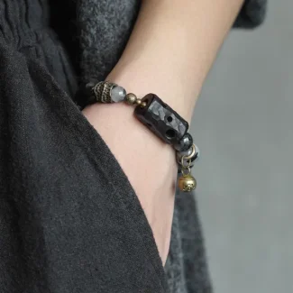 Obsidian, Ebony, Black Rutilated Quartz