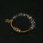 Polished Clear Quartz Bracelet | Spiral Charm Jewelry - Buddha Bodhis Polished Clear Quartz Bracelet Spiral Charm Jewelry