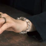 Radiant Clear Quartz Bracelet | Clarity & Vintage Brass 3 - Buddha Bodhis Radiant Clear Quartz Bracelet Clarity & Vintage Brass