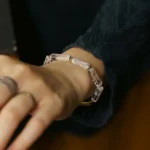 Raw Clear Quartz Bracelet | Clarity & Grounding Jewelry 3 - Buddha Bodhis Raw Clear Quartz Bracelet Clarity & Grounding Jewelry