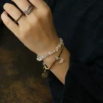 Raw Quartz Coil Bracelet | Spiritual Spiral Jewelry 1 - Buddha Bodhis Raw Quartz Coil Bracelet Spiritual Spiral Jewelry