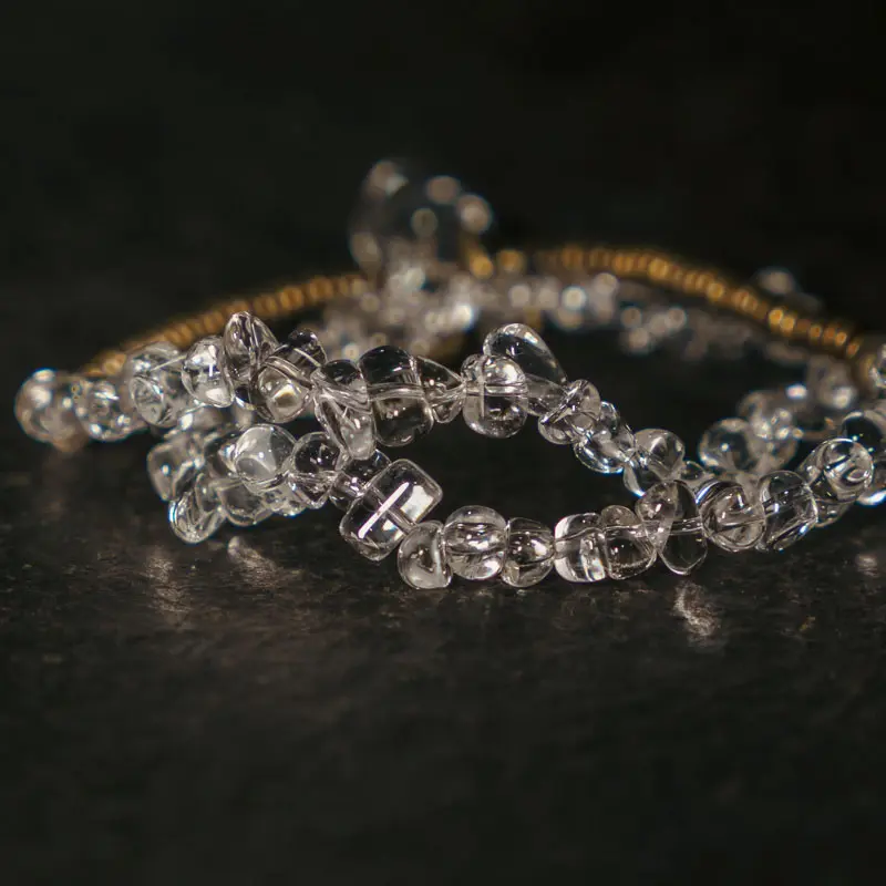 Raw Quartz Coil Bracelet Spiritual Spiral Jewelry (3) Raw Quartz Coil Bracelet Spiritual Spiral Jewelry