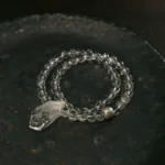 Raw Quartz Talisman Bracelet | Clarity Wrap Jewelry - Buddha Bodhis Raw Quartz Talisman Bracelet Clarity Wrap Jewelry