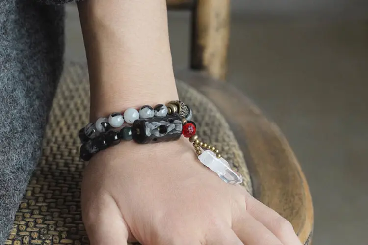 Spiritual Journey Bracelet | Protection, Clarity & Vitality 8 - Buddha Bodhis Spiritual Journey Bracelet