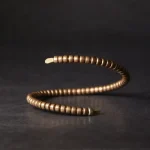 Vintage Adjustable Brass Cuff Bracelet | Punk Couple Metal Bangle 2 - Buddha Bodhis Vintage Adjustable Brass Cuff Bracelet