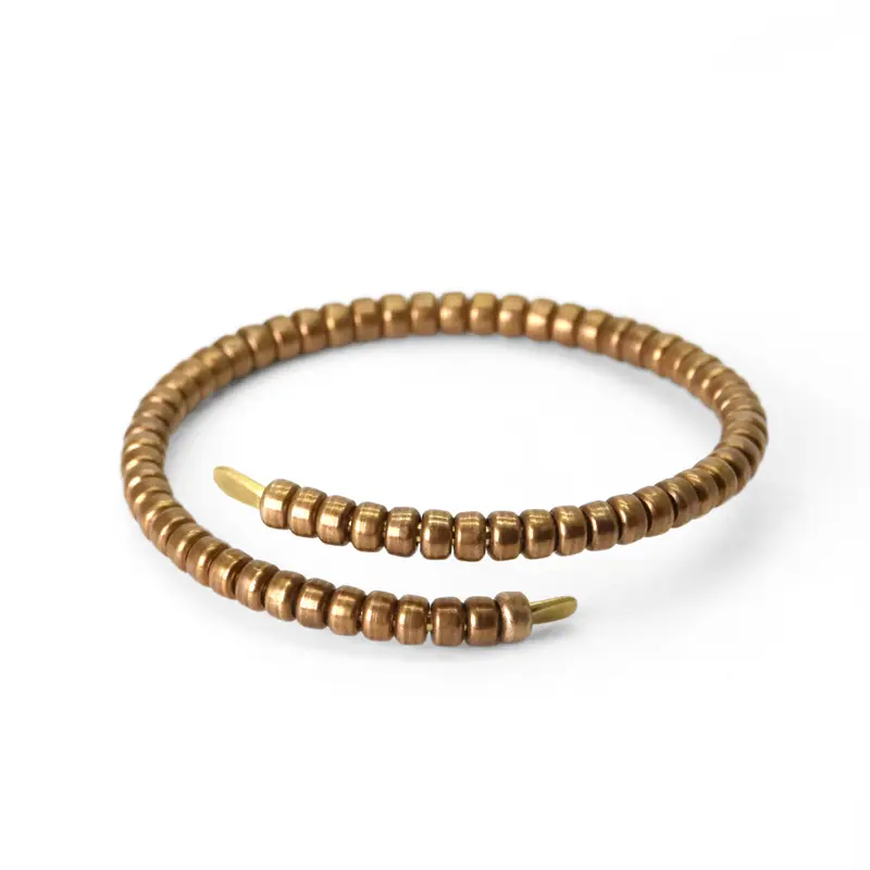 Vintage Adjustable Brass Cuff Bracelet-4 Vintage Adjustable Brass Cuff Bracelet