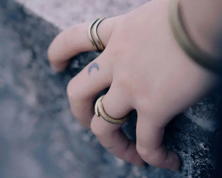 Vintage Brass Coil Ring | Retro Minimalist Charm 6 - Buddha Bodhis Vintage Brass Coil Ring