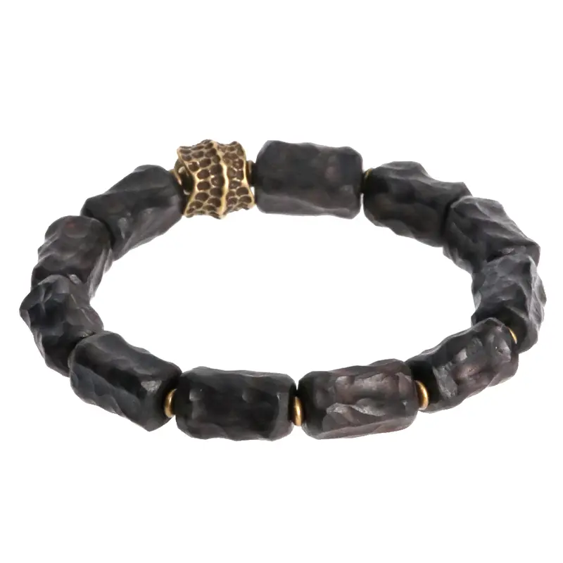 Carved Ebony Armor Bracelet Wabi Sabi Protection Jewelry (5) Carved Ebony Armor Bracelet Wabi Sabi Protection Jewelry