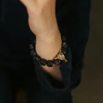 Carved Ebony Bull Bracelet | Strength & Grounding Jewelry 1 - Buddha Bodhis Carved Ebony Bull Bracelet Strength & Grounding Jewelry