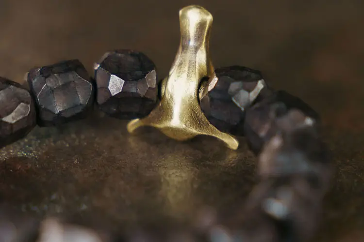 Carved Ebony Bull Bracelet | Strength & Grounding Jewelry 6 - Buddha Bodhis Carved Ebony Bull Bracelet Strength & Grounding Jewelry