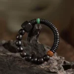 Ebony and Yak Bone Bracelet | Tibetan Grounding Jewelry - Buddha Bodhis Ebony and Yak Bone Bracelet Tibetan Grounding Jewelry