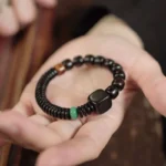 Ebony and Yak Bone Bracelet | Tibetan Grounding Jewelry 4 - Buddha Bodhis Ebony and Yak Bone Bracelet Tibetan Grounding Jewelry