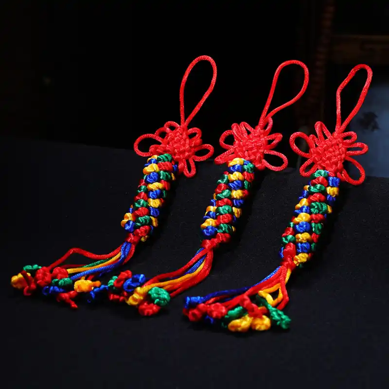 Natural 12mm Gold Sheen Obsidian Bracelet | Wealth Magnet & Protection 1 - Buddha Bodhis Endless Knot Pendant for Eternal Love