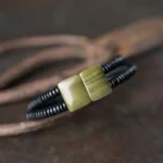 Green Silk Jade Ebony Bracelet | Modern Zen Jewelry 4 - Buddha Bodhis Green Silk Jade Ebony Bracelet Modern Zen Jewelry