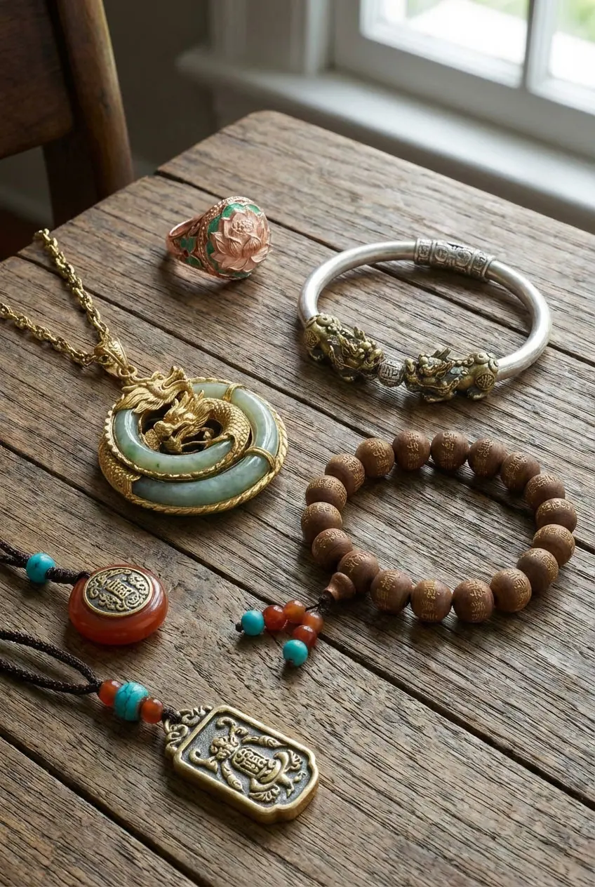 Silver Sheen Obsidian & Ebony Double Wrap Bracelet | Intuition & Inner Sight - Buddha Bodhis Guide to Buddhist and Feng Shui symbols in jewelry