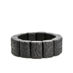 Hand-Carved Ebony Bracelet | Wabi Sabi Grounding Jewelry 4 - Buddha Bodhis Hand-Carved Ebony Bracelet Wabi Sabi Grounding Jewelry