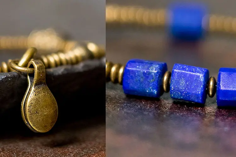 Lapis Lazuli Ebony Bracelet Set | Grounded Wisdom 6 - Buddha Bodhis Lapis Lazuli Ebony Bracelet Set Grounded Wisdom