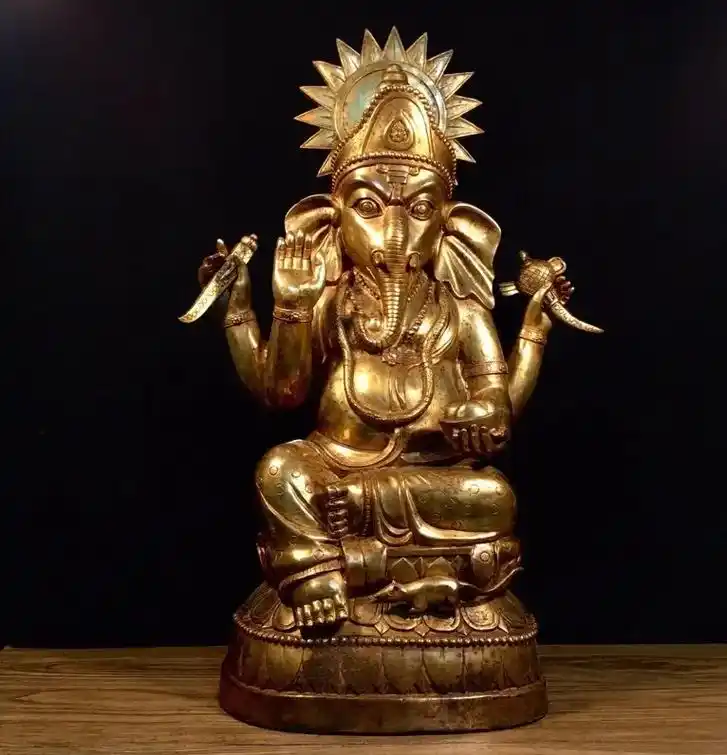 - Buddha Bodhis Lord Ganesh Statue Remover of Obstacles