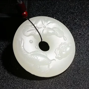 Handcrafted Natural Red Cinnabar & Lapis Lazuli Bracelet | Koi Fish Amulet for Wealth & Success 1 - Buddha Bodhis Lucky Koi Fish Pendant for Wealth