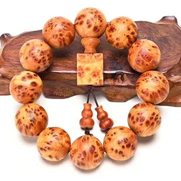 10 Most Precious Wood Bracelets: A Complete Guide 3 - Buddha Bodhis THUJA-SUTCHUENENSIS