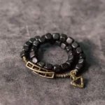 The Anchor & The Path: An Ebony Arrowhead Bracelet - Buddha Bodhis The Anchor & The Path An Ebony Arrowhead Bracelet