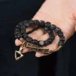 The Anchor & The Path: An Ebony Arrowhead Bracelet 3 - Buddha Bodhis The Anchor & The Path An Ebony Arrowhead Bracelet