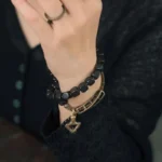 The Anchor & The Path: An Ebony Arrowhead Bracelet 1 - Buddha Bodhis The Anchor & The Path An Ebony Arrowhead Bracelet