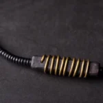 The Foundation Coil: A Wabi Sabi Ebony Brass Bracelet 2 - Buddha Bodhis The Foundation Coil A Wabi Sabi Ebony & Brass Bracelet