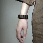 The Sacred Foundation: An Architectural Ebony Bracelet 4 - Buddha Bodhis The Sacred Foundation An Architectural Ebony Bracelet