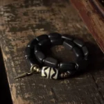 The Wave of Fortune: A Wave of Fortune Dzi Bracelet - Buddha Bodhis The Wave of Fortune A Wave of Fortune Dzi Bracelet