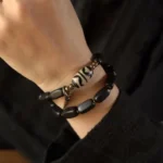 The Wave of Fortune: A Wave of Fortune Dzi Bracelet 3 - Buddha Bodhis The Wave of Fortune A Wave of Fortune Dzi Bracelet