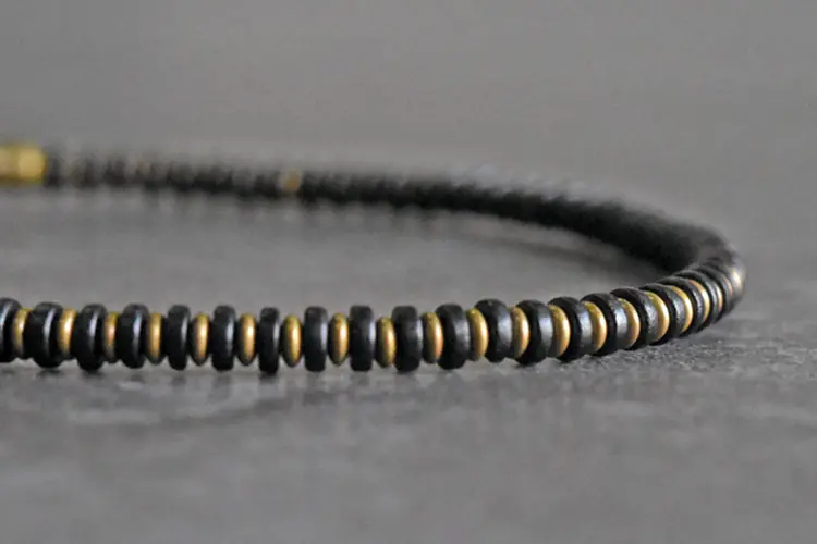 The Weaver's Path: An Artisan Wire-Wrapped Ebony Bracelet 6 - Buddha Bodhis The Weaver's Path An Artisan Wire-Wrapped Ebony Bracelet