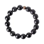 Tiger's Eye and Ebony Bracelet | Grounded Courage Jewelry 4 - Buddha Bodhis Tiger's Eye and Ebony Bracelet Grounded Courage Jewelry