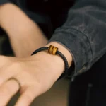 Tiger's Eye and Ebony Bracelet | Minimalist Focus Jewelry 3 - Buddha Bodhis Tiger's Eye and Ebony Bracelet Minimalist Focus Jewelry