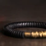 Wire-Wrapped Ebony Bracelet | Grounding Artisan Jewelry 3 - Buddha Bodhis Wire-Wrapped Ebony Bracelet Grounding Artisan Jewelry